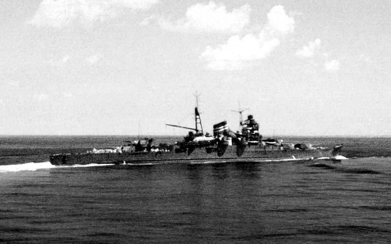 日军研究:第二次世界大战泗水海战中的日本重巡洋舰