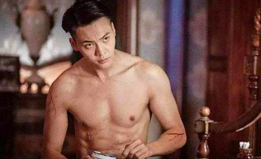 陈伟霆,他的腹肌充满了男人味