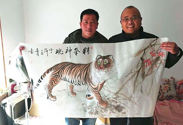 宿州画虎名家吴成奎新作欣赏-北京时间