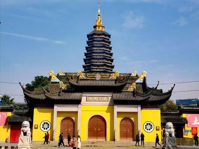 实拍常州天宁寺,常州最大的寺庙,建于唐朝贞观年间