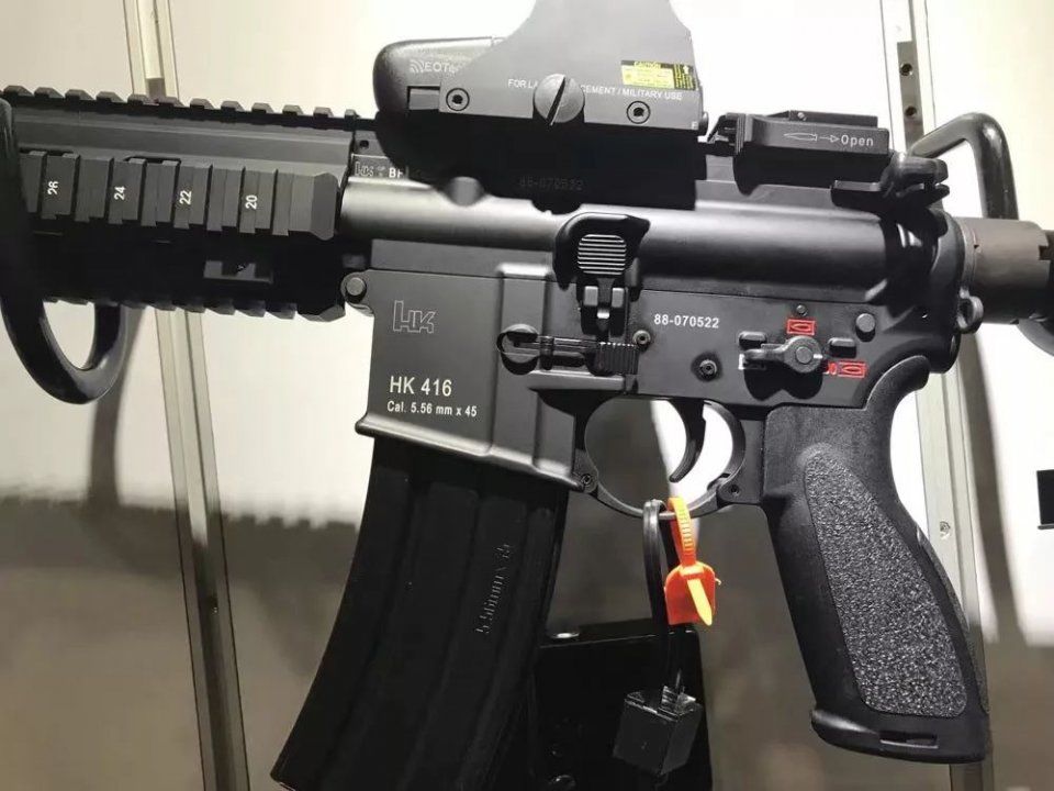 德国制造:黑克勒科赫展出hk433 hk416a5步枪