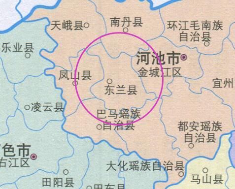 东兰县,隶属于广西壮族自治区河池市,位于广西西北,东靠金城江区,西