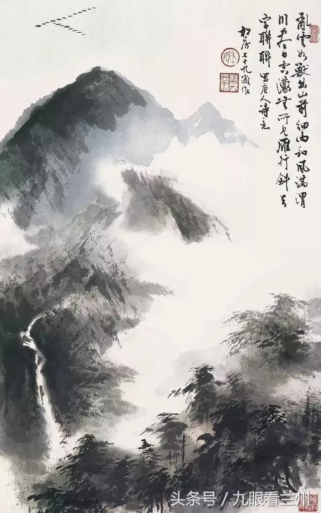关松房山水画作品赏析,功力高深,笔墨精湛