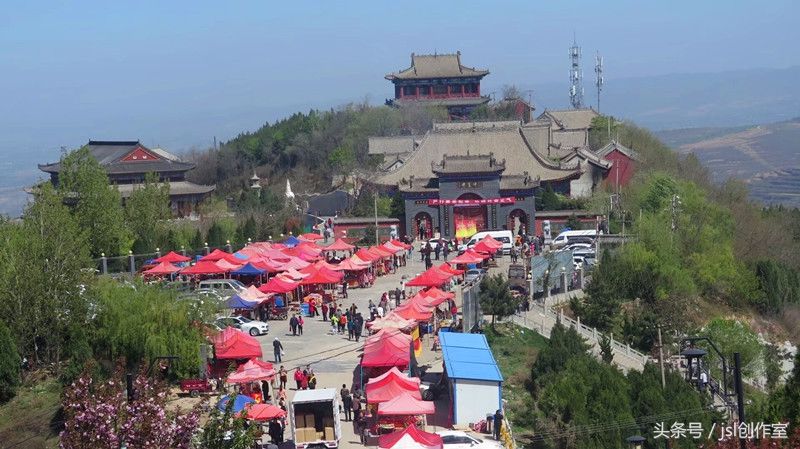 宝鸡凤翔灵山净慧寺风景