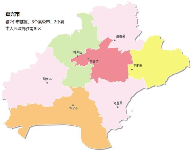 嘉兴市各区县:桐乡市人口最多面积最大,海宁市gdp第一