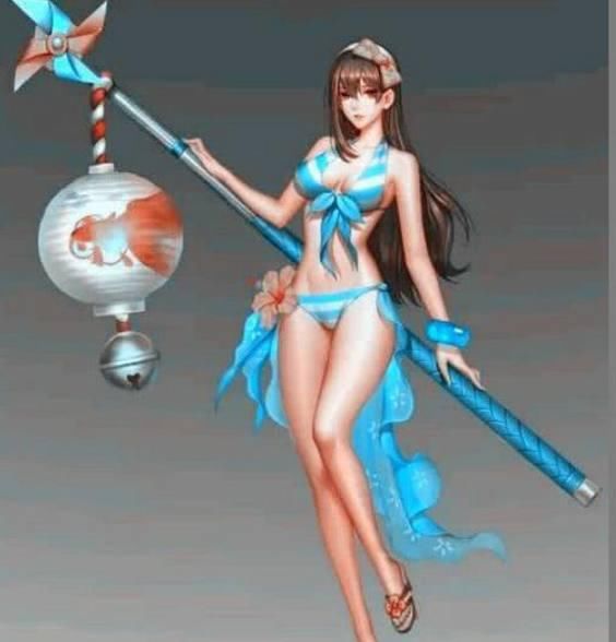 王者荣耀:玩家自制的4款新皮肤,尤其是大乔的皮肤美出