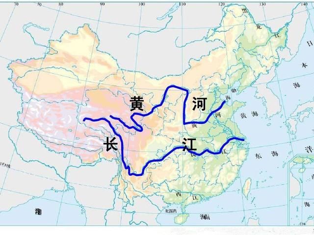 长江是世界第三长河,黄河也可以说是世界第五长河,两条河流都发源于