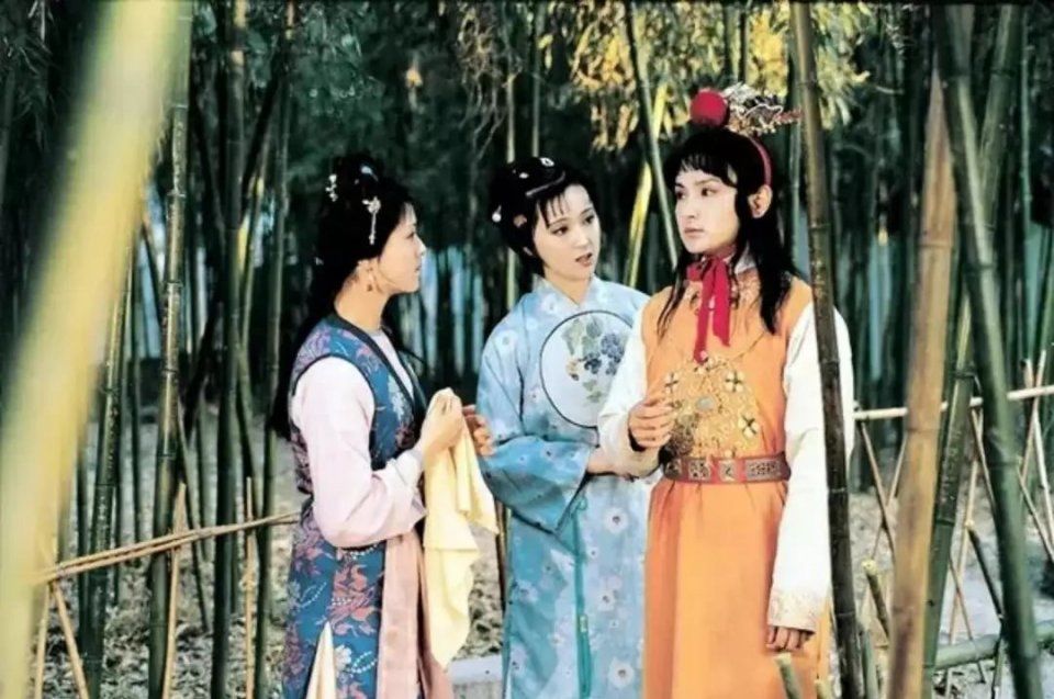 87版《红楼梦》林黛玉剧照,罕见!