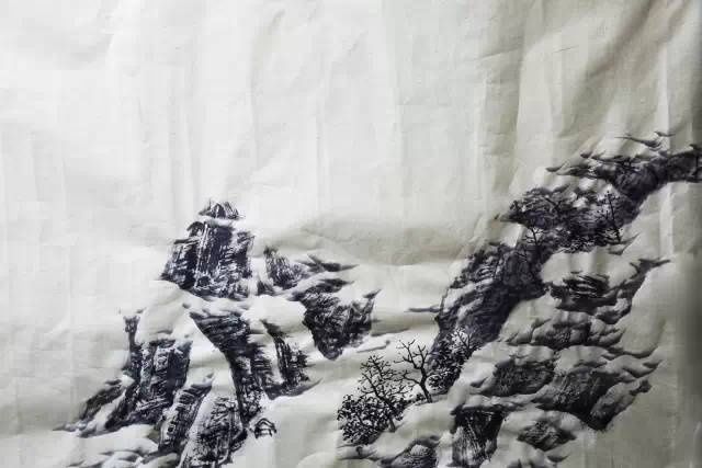 冬天,来说一说国画山水雪景的画法