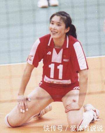 孙玥,九十年代女排主攻手,比赛训练作风顽强,人送绰号"小老虎".