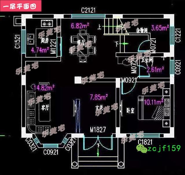 农村二层小楼独院设计图