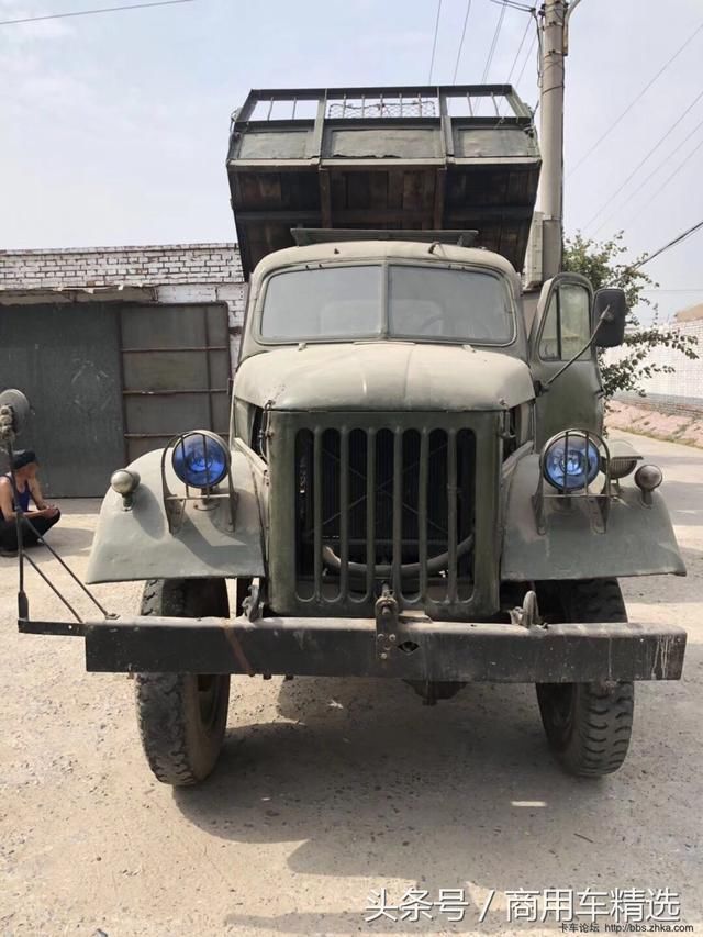 回味经典南京汽车制造厂"老嘎斯"nj130 4x4载货车