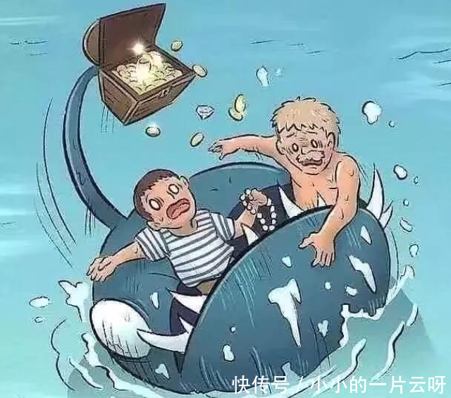 一组讲述人性贪婪的漫画,最后老奶奶的做法,引人深思!