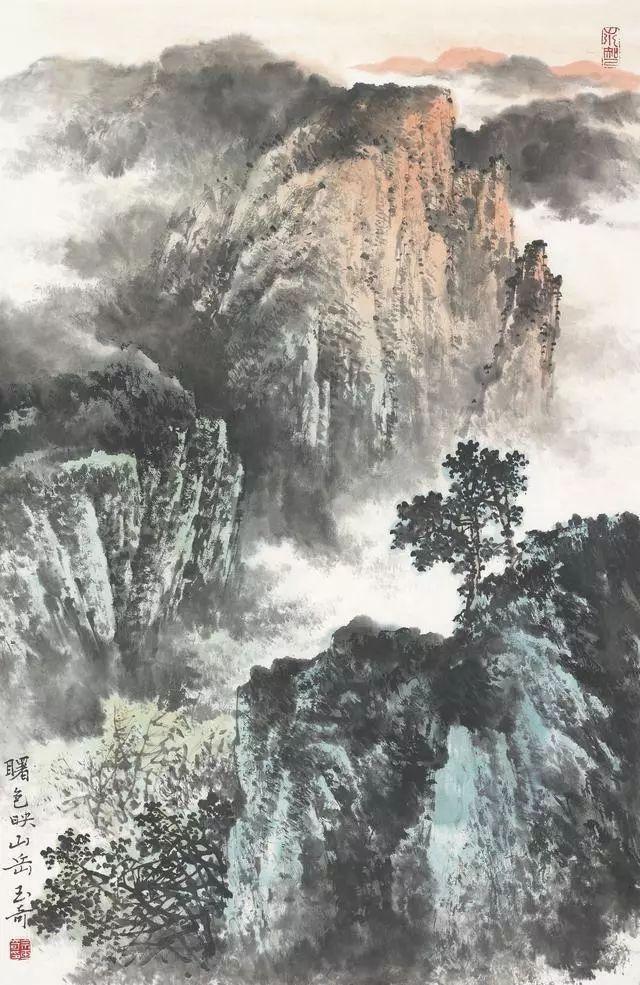 典雅澄静的笔墨诗境——佘玉奇的山水画