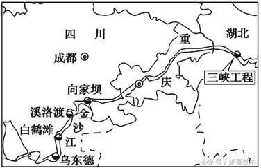 乌东德水电站地理位置位于金沙江下游,是金沙江六座水电站之一.