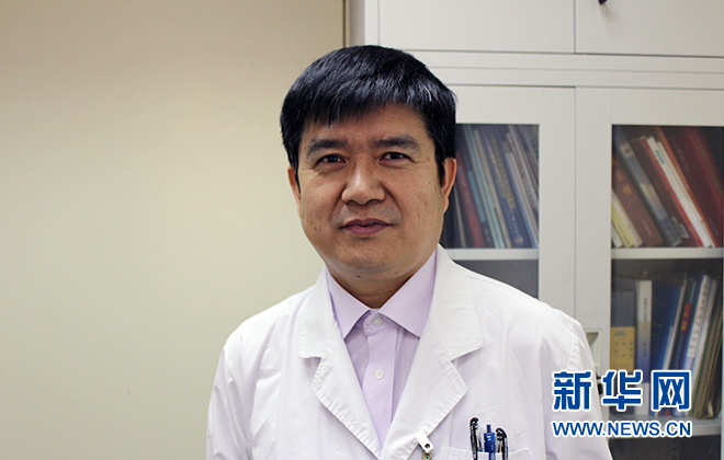 北京医院心内科副主任刘德平教授 新华网 左琪摄