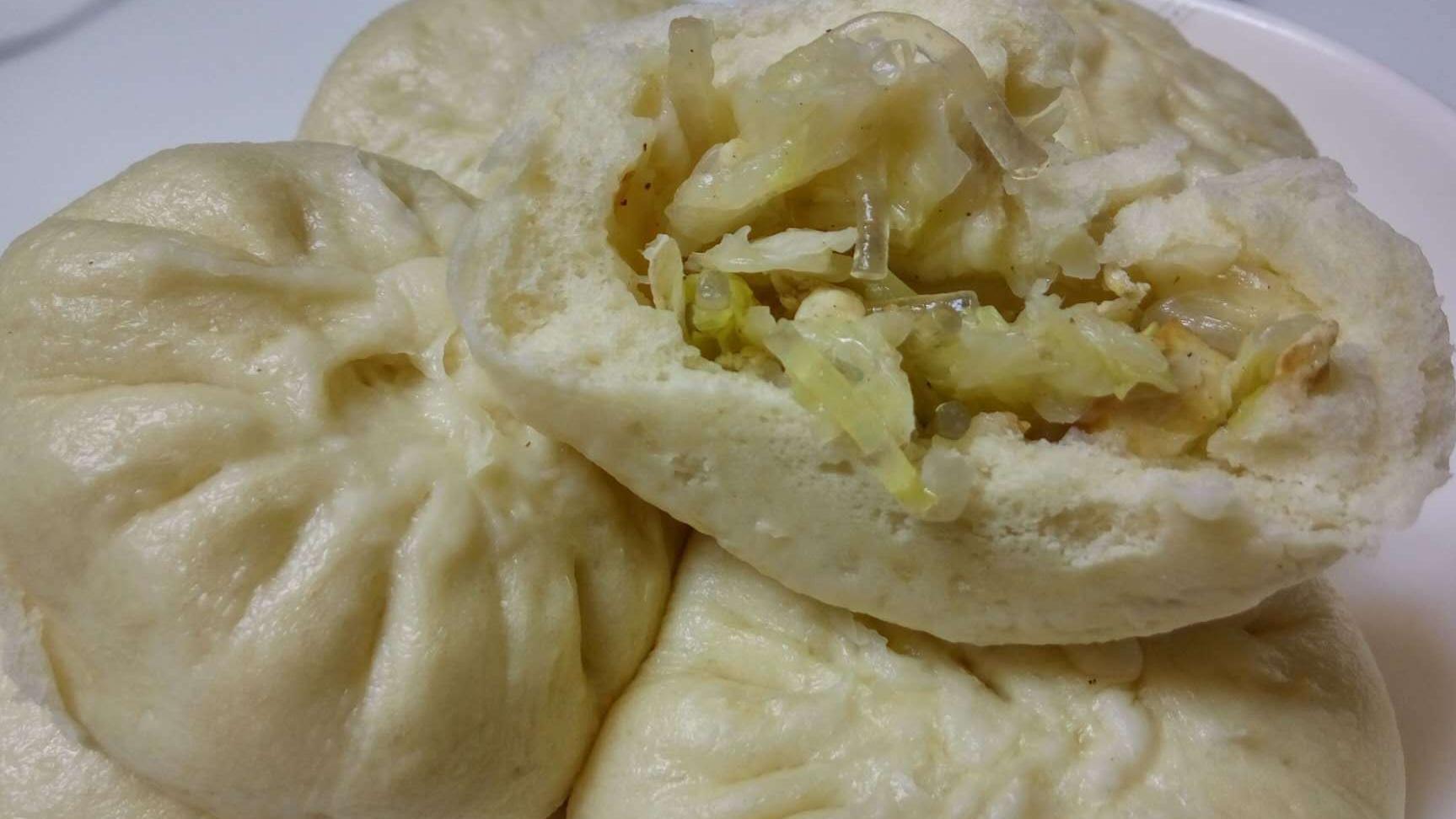 素包子——白菜,豆腐和粉条,好吃到停不下来!
