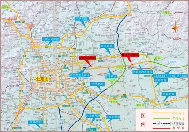 京秦高速公路冀津接线段正式通车