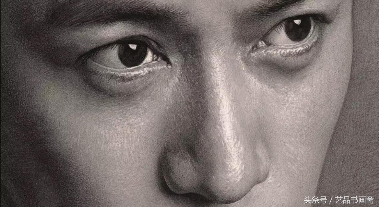 刘斌老师的五官毛发素描作品欣赏,冲刺中央美院必看