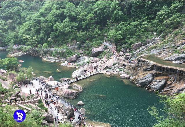 到此已是是八里沟景区了