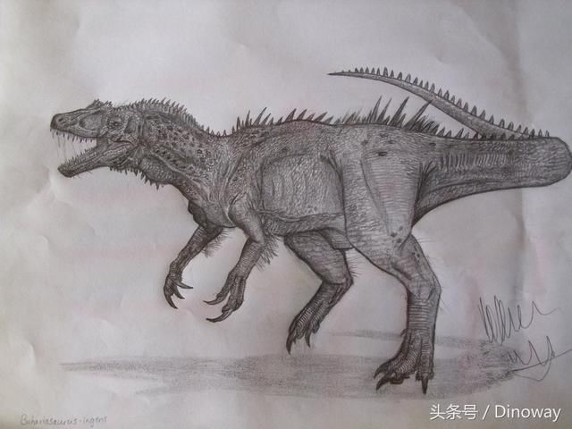 巴哈利亚龙:能够力拼棘龙和鲨齿龙的巨型恐龙