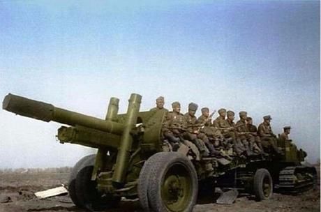 32门152毫米加榴炮),1个152加农炮旅(2个团,36门152毫米加农炮),1个