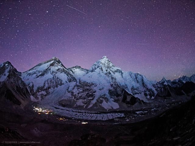 珠峰的星空