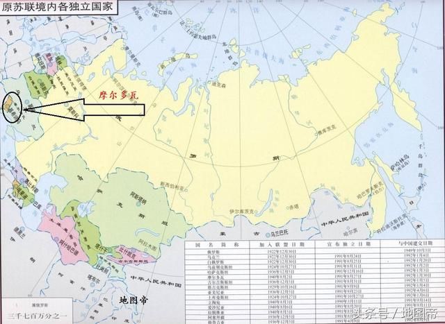 苏联存在感最弱的盟国,有个俄罗斯的"国中国"