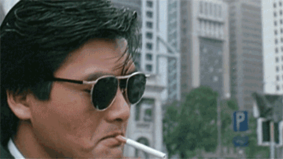 发哥抽烟的姿势简直帅爆了