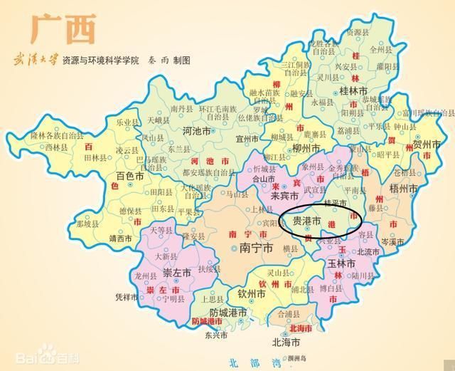 广西省一座被升级的城市