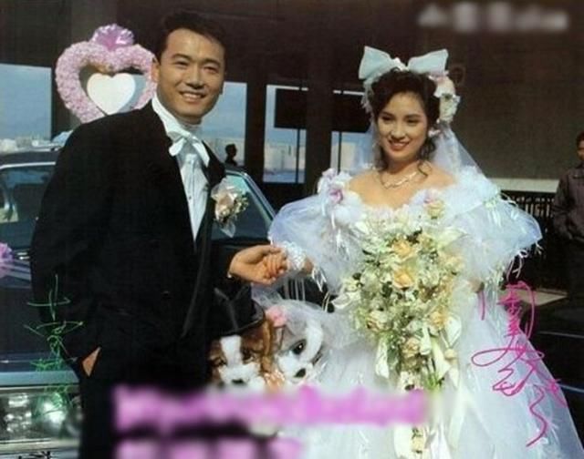 戚美珍苗侨伟结婚照