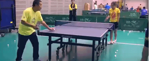 4.不愧是乒乓球过手啊,这套路一套一套的!