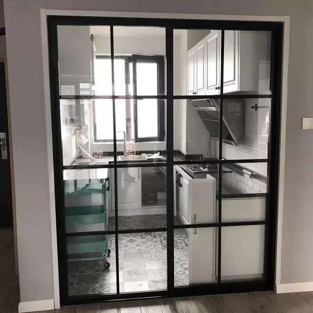 厨房门用推拉门还是折叠门?现在好多家庭都这么装