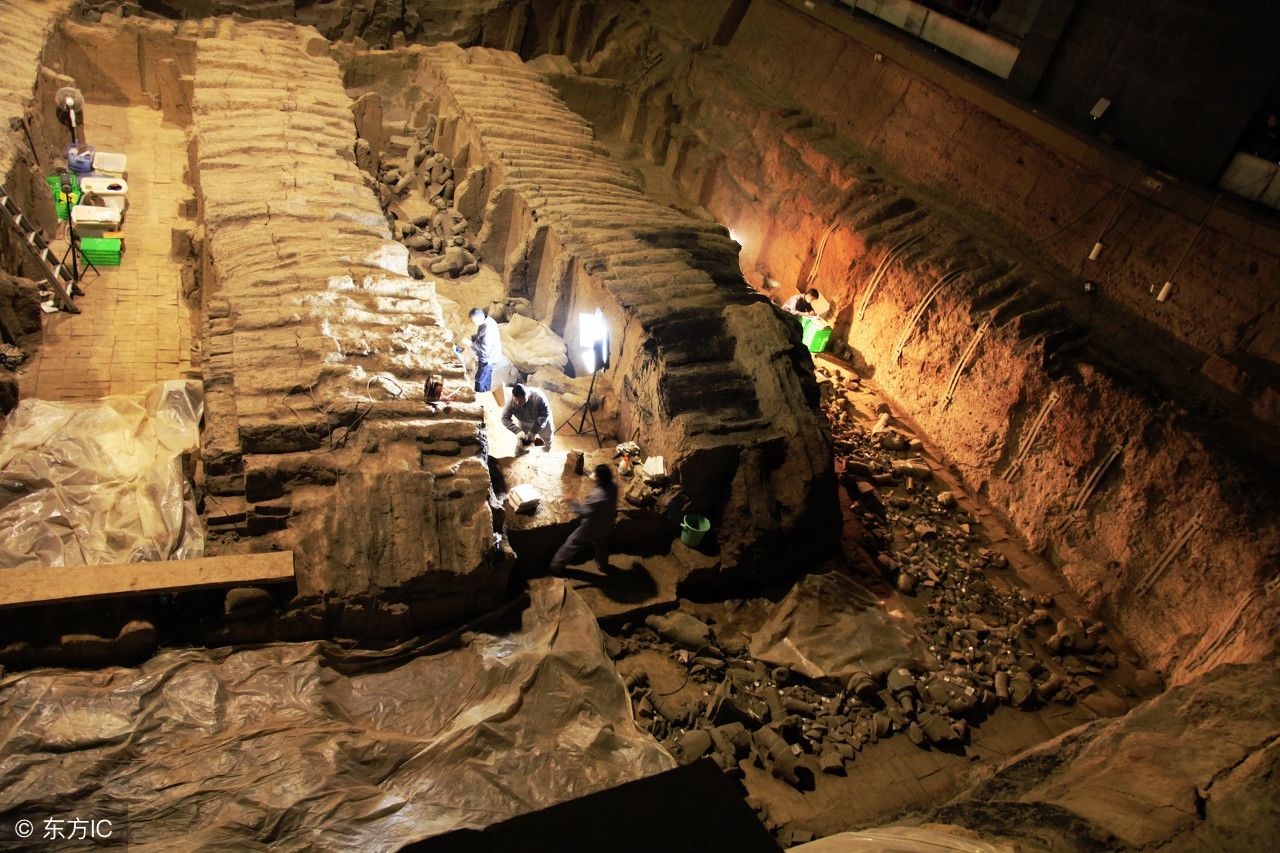 直击秦皇陵兵马俑考古发掘现场,感受兵马俑出土那一刻