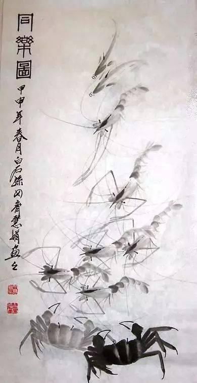 齐白石最小的孙女,著名国画家齐慧娟绘画作品欣赏