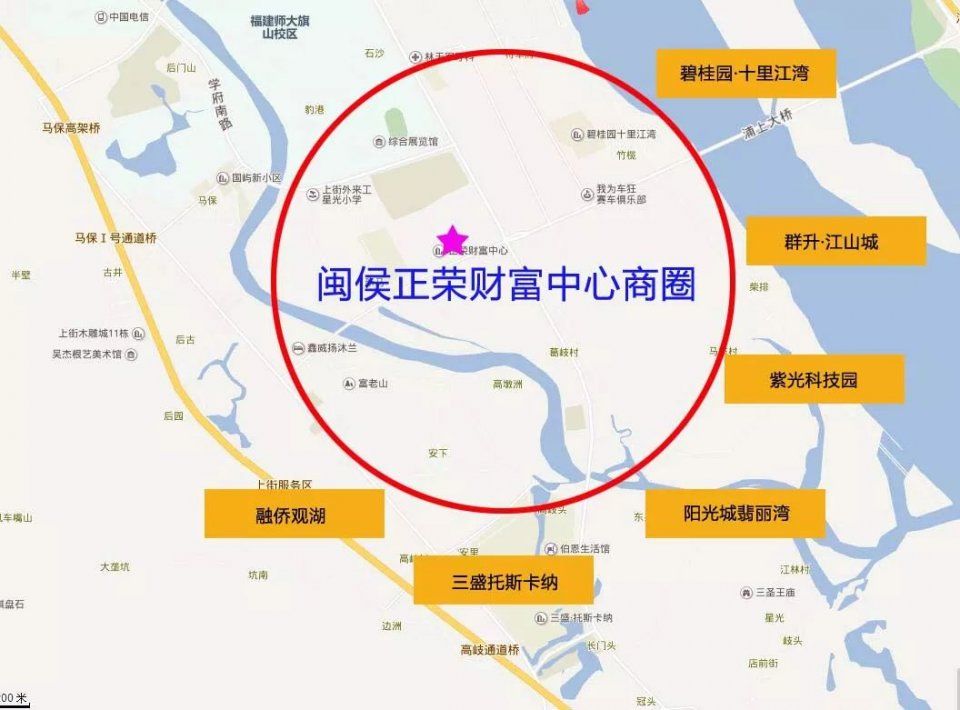 福州商圈知多少?哪个商圈周边的房子最值钱,这里有你不知道的.