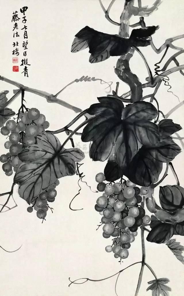 历代名家画葡萄,酸甜自尝!