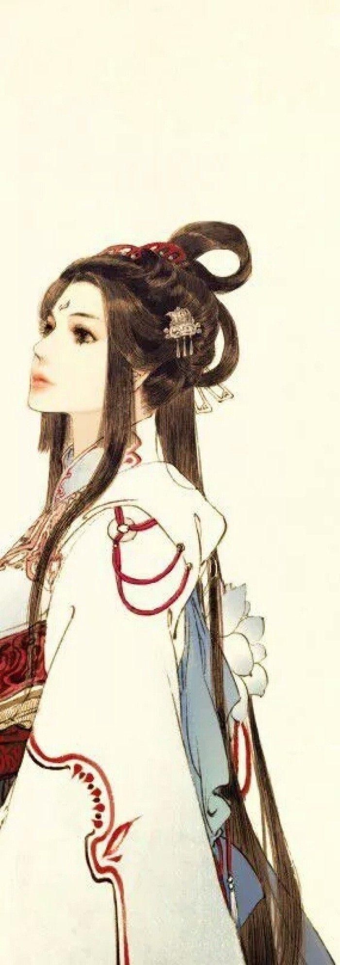 十二星座的古风美人画像,天蝎座冷艳,狮子座温暖