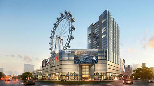 摩天轮 空中花园亮相 泰盛广场助推临沂商业新旧动能转换