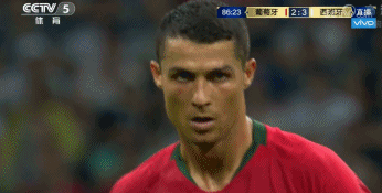 特别是6月16号葡萄牙对阵西班牙,在比赛快结束的第87分钟,面对西班牙