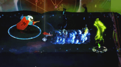 在战斗过程中,你需要把光球运至对方家中的柴堆中