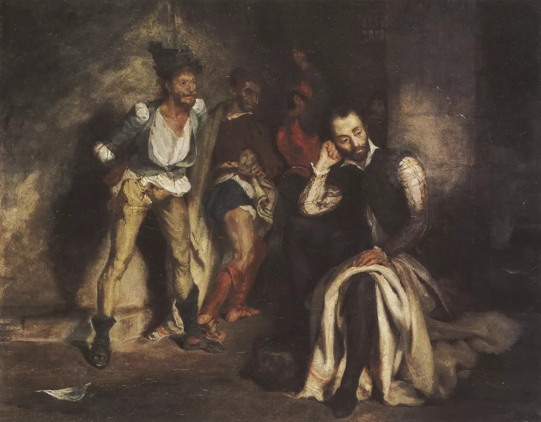 德拉克洛瓦初期的作品《希阿岛的屠杀》曾被古典主义画家让·巴蒂斯