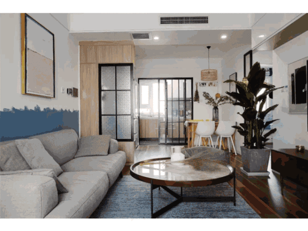 68平小户型这样装修,角落缝隙装收纳柜,让人拍案叫绝了!