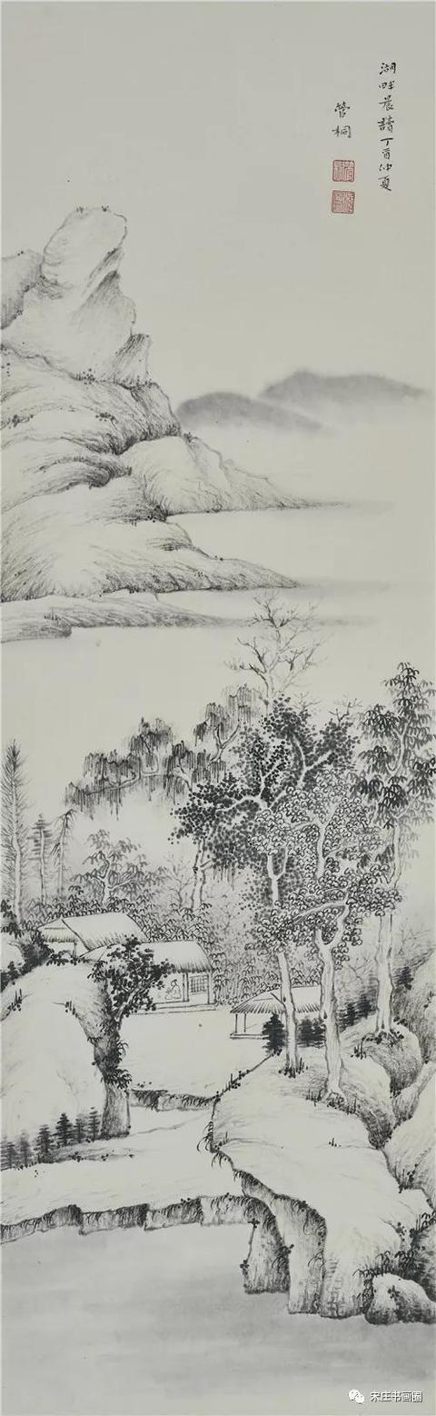 著名画家庄志深,黄淳波传统山水画师生作品展山东展出