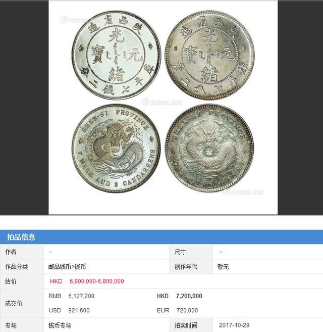 中国近代十大珍银币 鉴赏与价值走势!