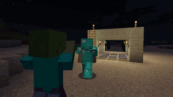 我的世界:minecraft里如何花样整蛊怪物?这些方法你肯定不知道