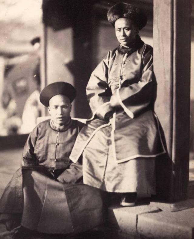 一组历史老照片:160年前真实的清朝人物,和电视上演的