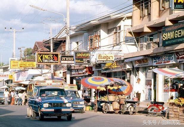 1978年的泰国街景,罕见生活老照片,让人好想去旅游