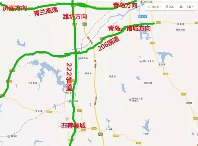 道路扩修,日照五莲山九仙山清明进山路攻略在这儿!