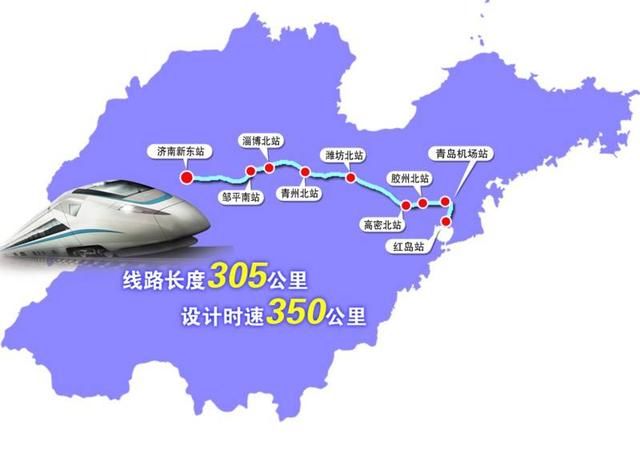 山东高铁规划到2035年形成覆盖全省的高铁网络!